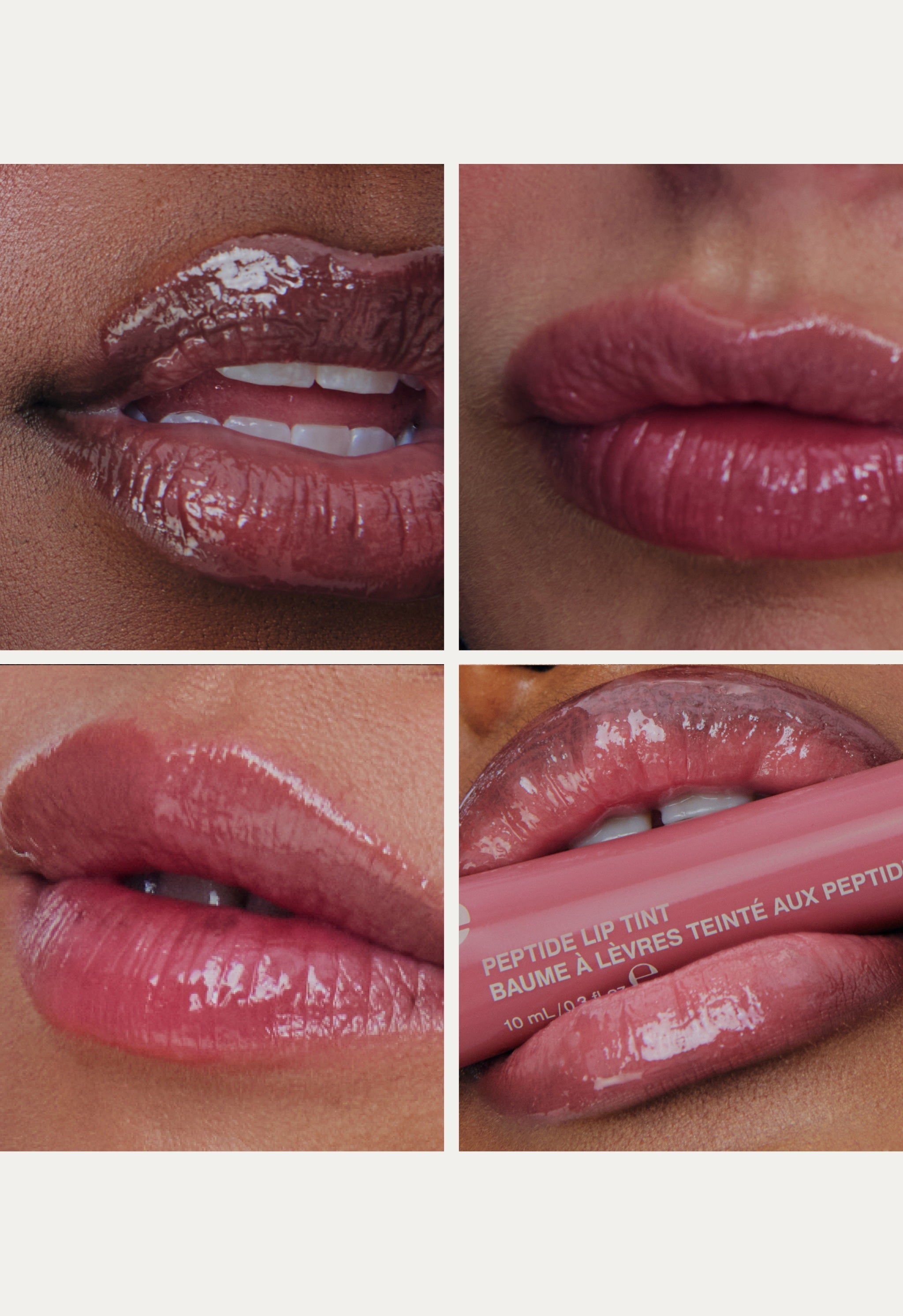 peptide lip tint salty tan